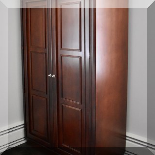 F36. Young America armoire. 70”h x 42”w x 22”d - $250